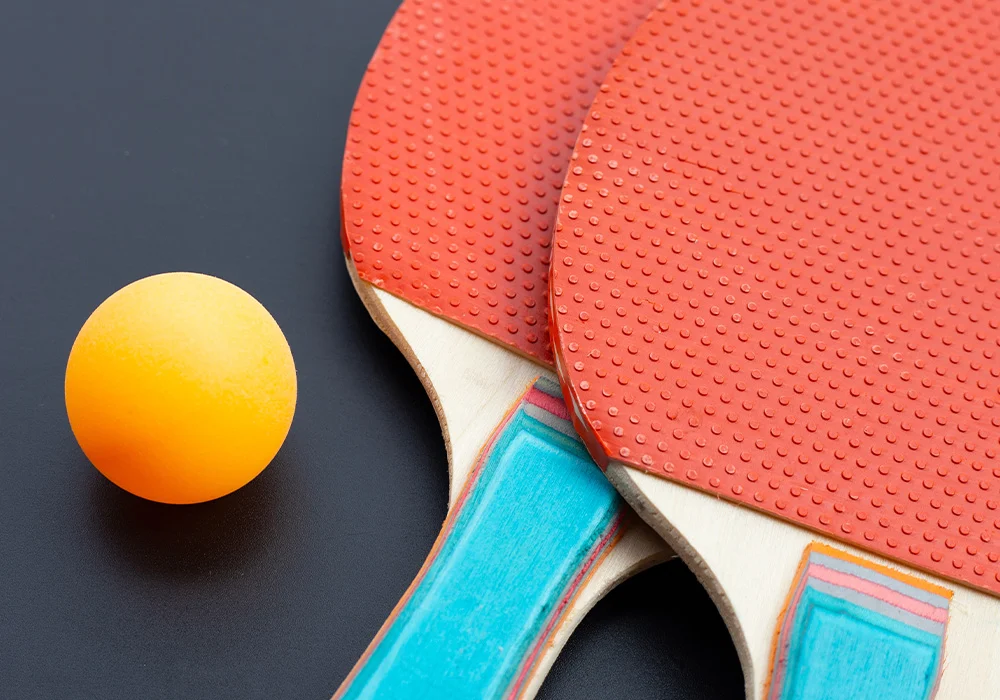 Raquette de ping-pong