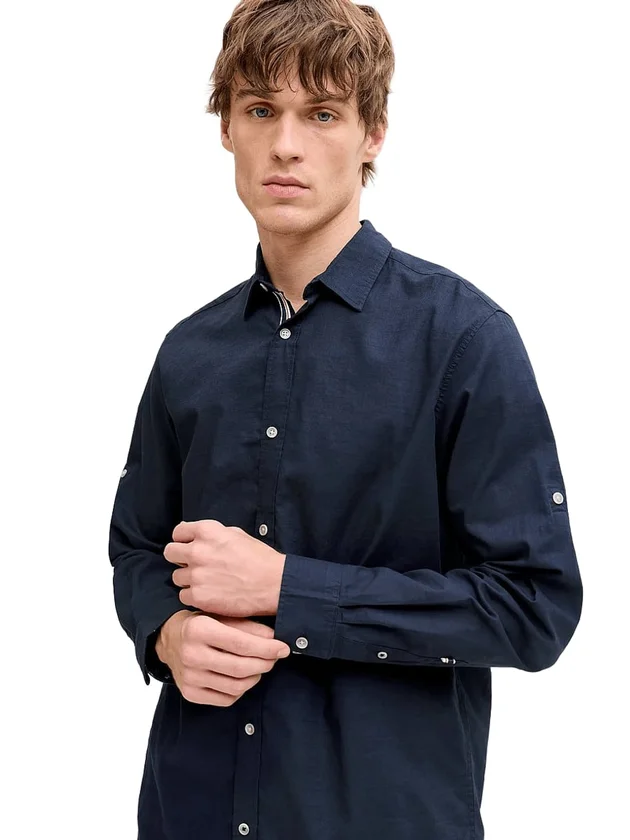 Jjhenry Slub Detail Shirt LS