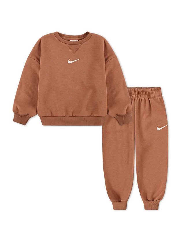Nkn Essential Fleece Crew Set