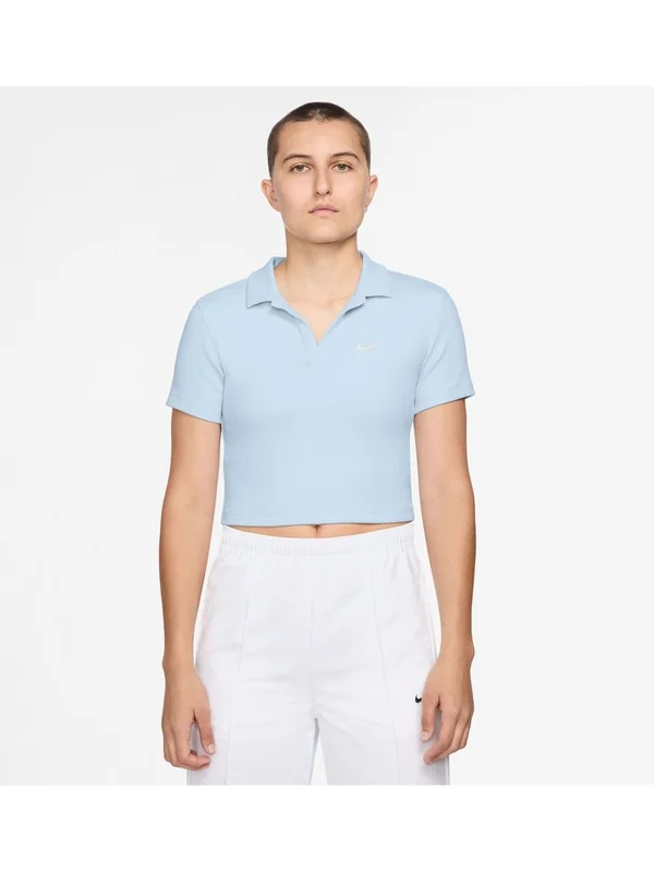 Essntl Ss Polo Crp Top