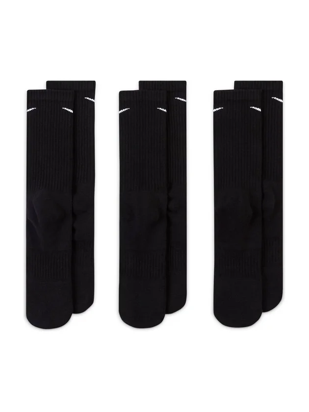 Everyday Cushioned Crew Socks 3 Pairs