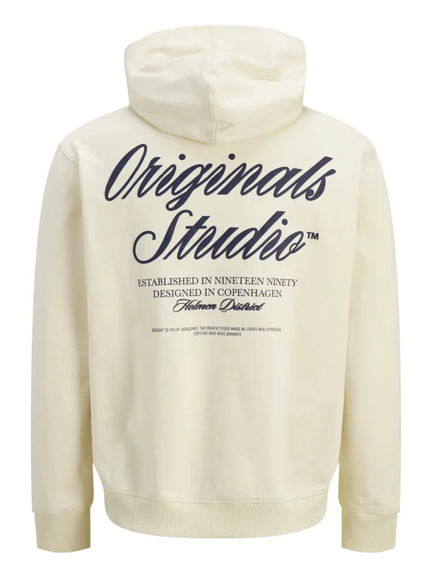 Jornorrebro Typo Back Sweat Hood Sn