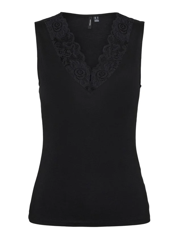 Rosa Sl V Neck Top Jrs Noos