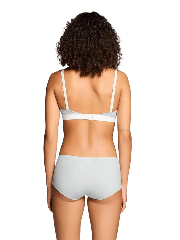 Invisible Cotton Mini Shorts 2P