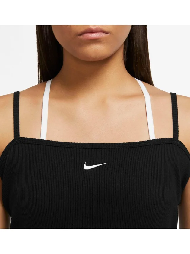 EssntL Rib Crop Top