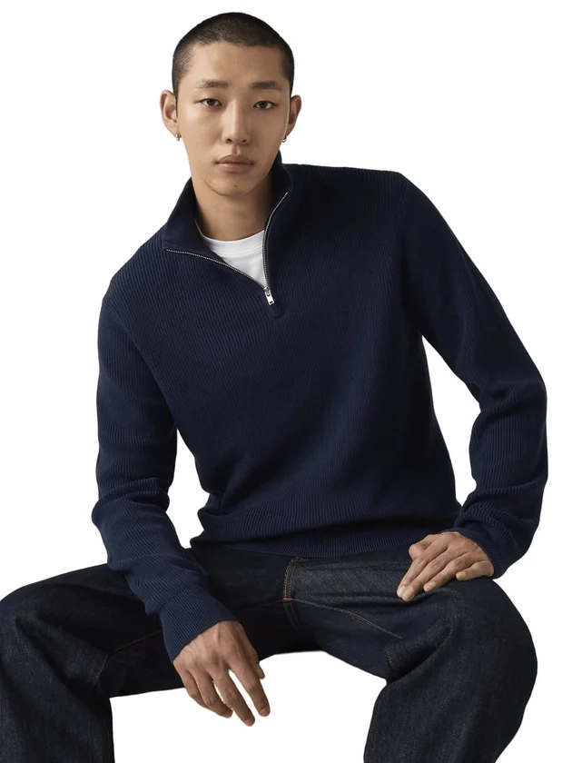 Quarter Zip Sweater