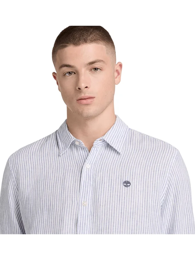 Linen Striped Shirt Regular