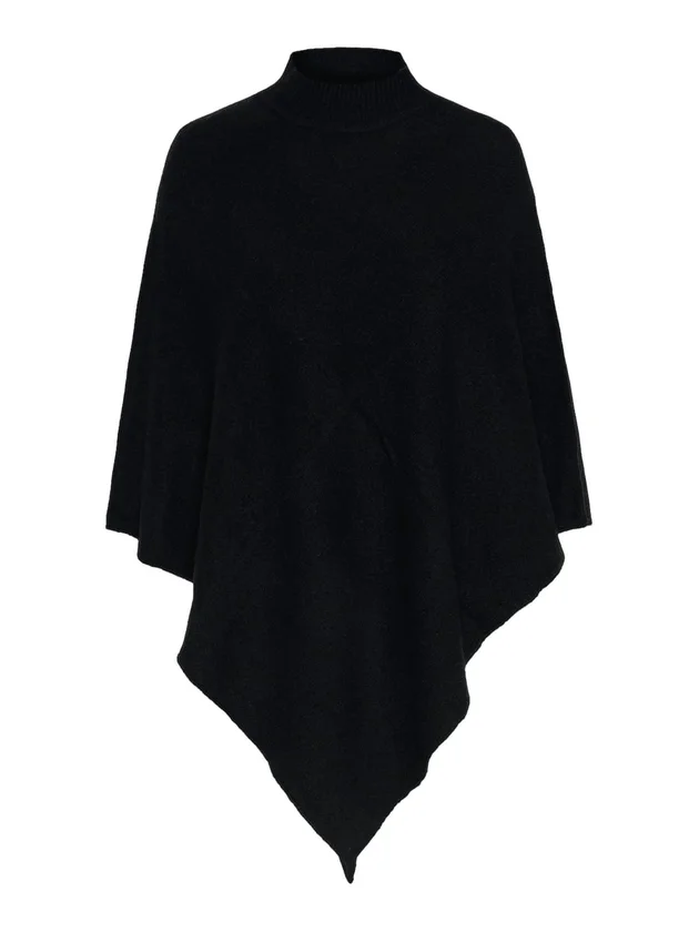 Fortuna High Neck Poncho Noos
