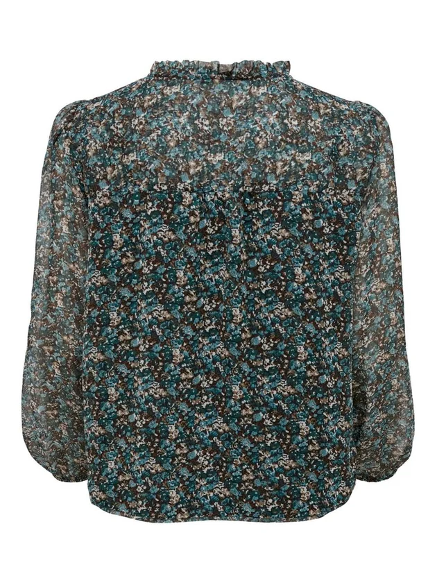 Ditsy L S Blouse Wvn Noos