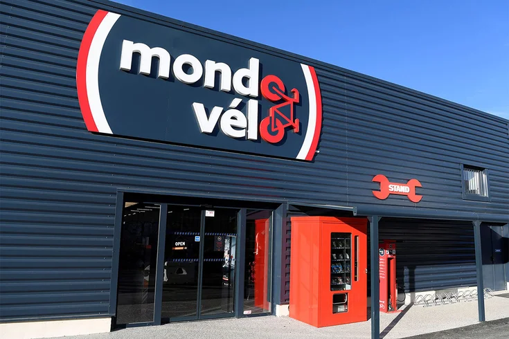 Intérieur d'un magasin Mondovélo