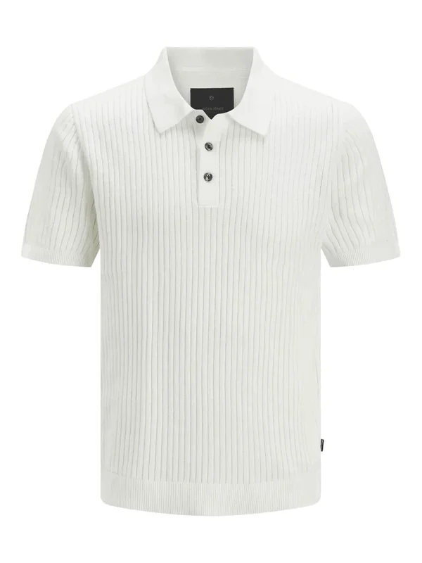 Knit Structure Polo SS