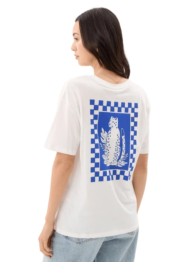 PCELOISE SS Washed Print Tee