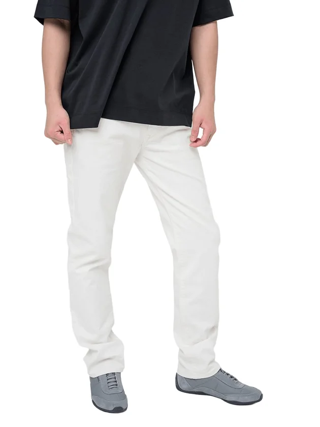 Slim Straight Denton White DC