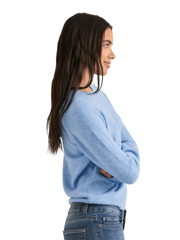 Offy LS O Neck Blouse Ga Noos