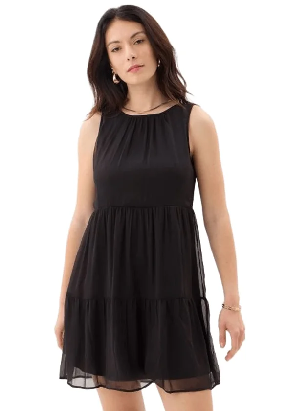 Clara Sl Dress Wvn BC