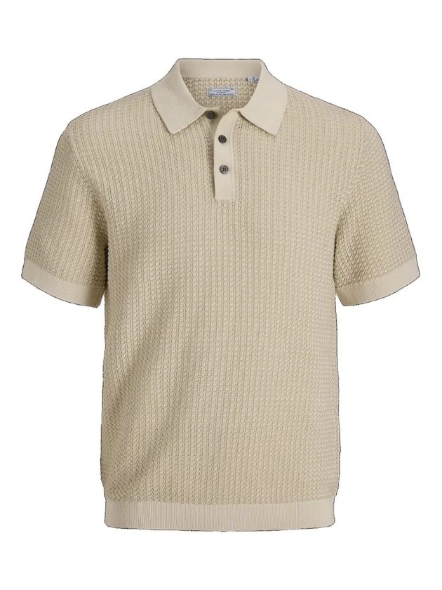 Kingsley Knit Polo Ss Ln
