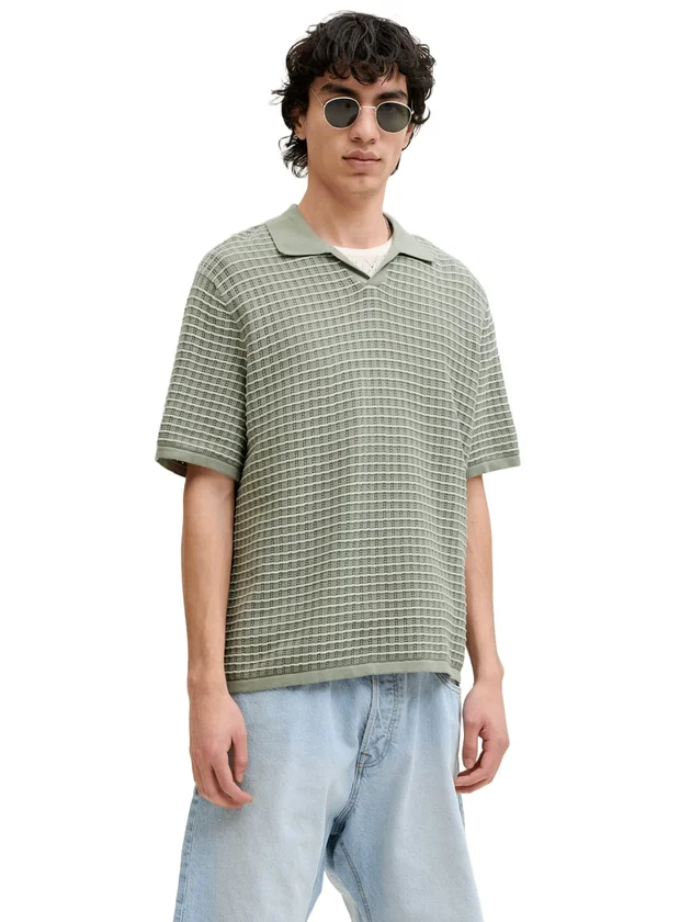 Jornantucket Knit Split Neck Polo