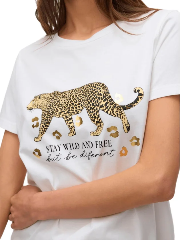 S S O Neck T Shirt Jrs Btq Ga