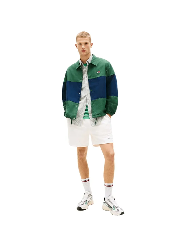 Contrast Linear Beach Short