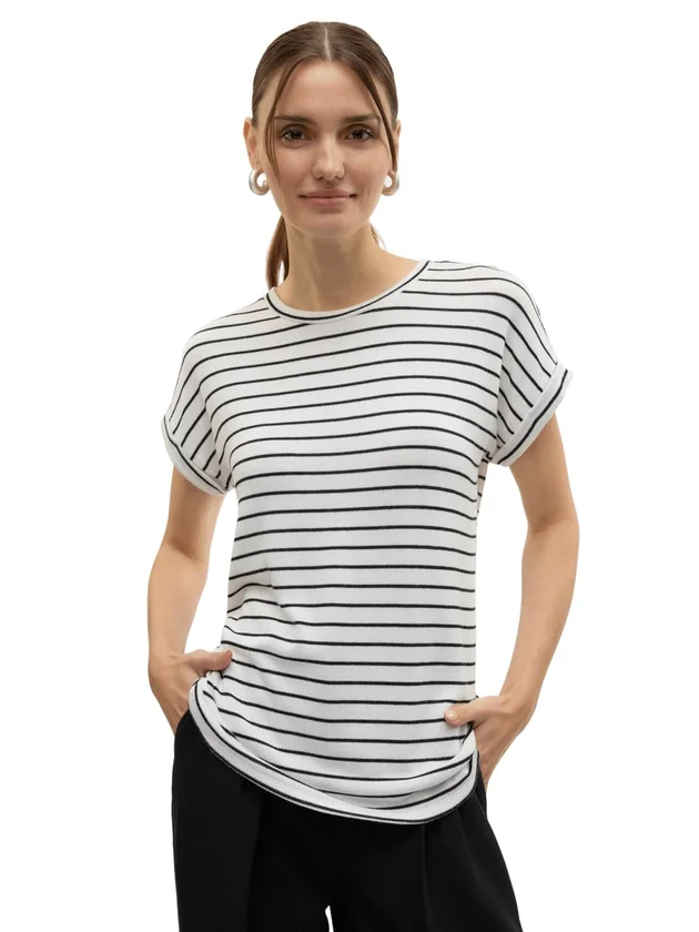 Brianna Ss O Neck Pullover Boo Rep