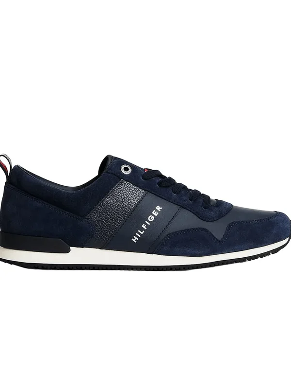 Iconic Leather Suede Mix Runner