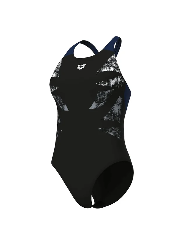 Graphic Swimsuit V Ba