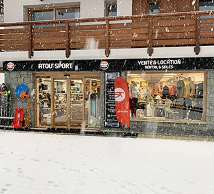 Extérieur du magasin SPORT 2000 VAUJANY ATOU SPORT