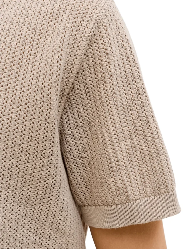 Jjjess Knit Polo Ss