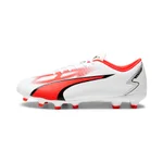 PUMA WHITE-PUMA BLACK-FIRE ORCHID