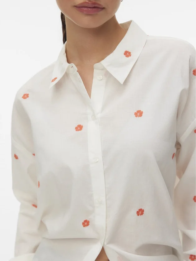 Vmodona Ls Shirt Wvn Noos