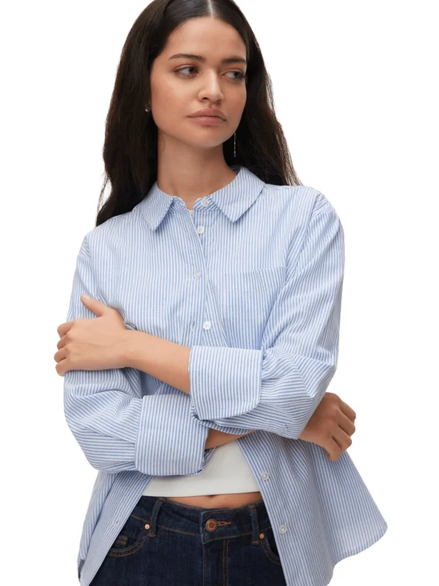 Vminge L S Shirt Wvn Btq