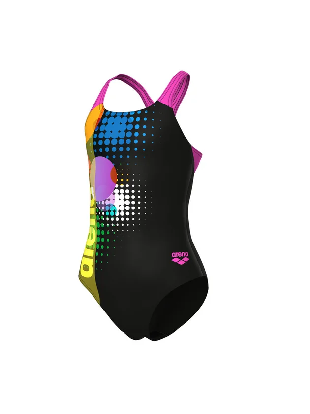 Dots Swimsuit Swim Pro Back