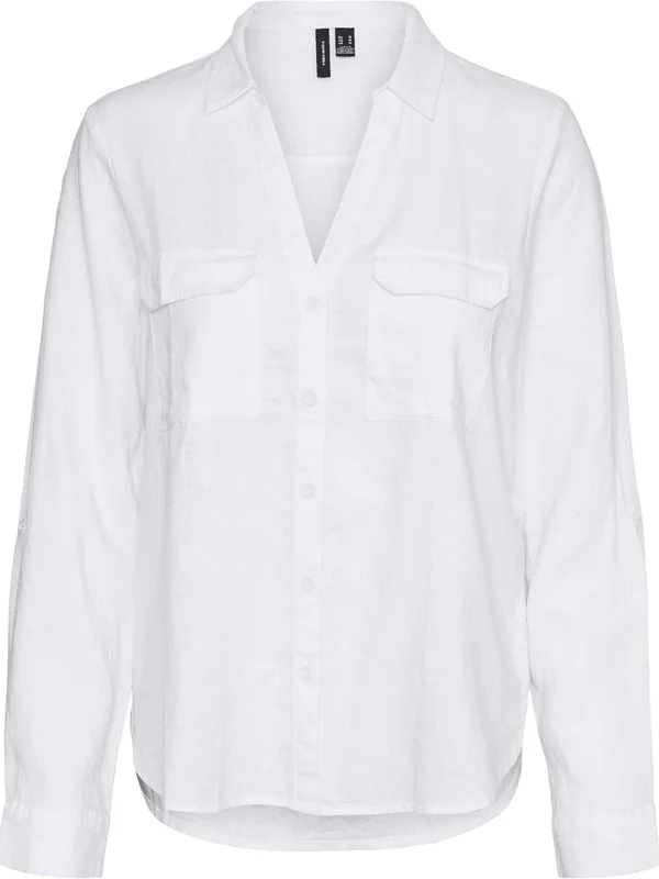 VMLINN Bumpy LS Shirt Wvn Noos