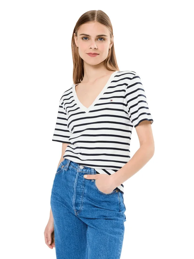 Slim Cody V Nk Ss Tee