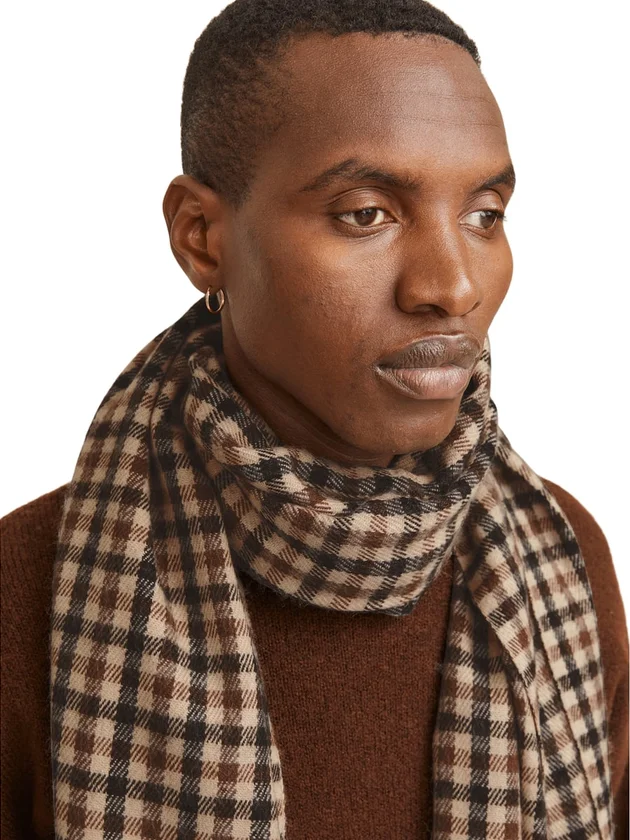 Jaclint Check Scarf