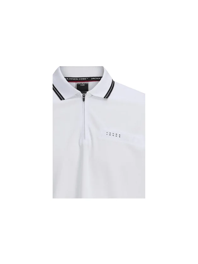 Jcofusion Branding Polo Zip Ss Sn