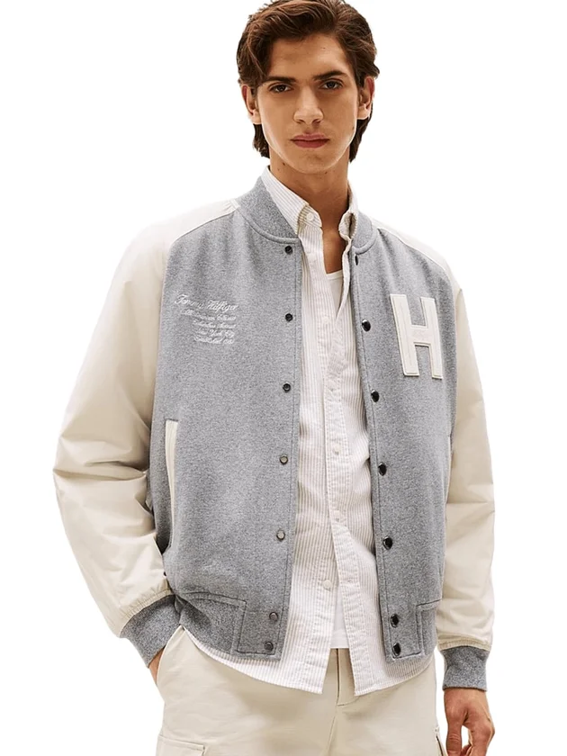 Mix Media Varsity Bo