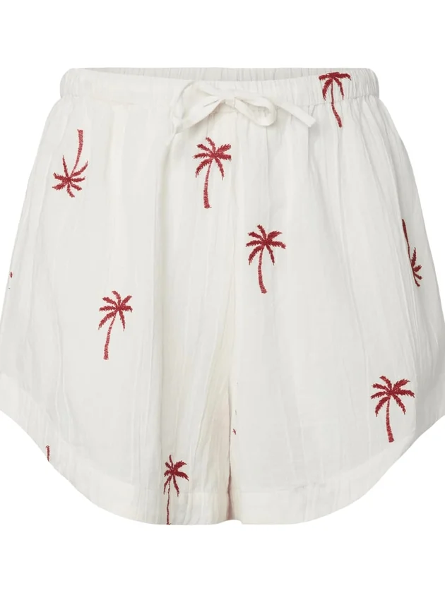 Pckiana Embroidery Shorts Wvn BC