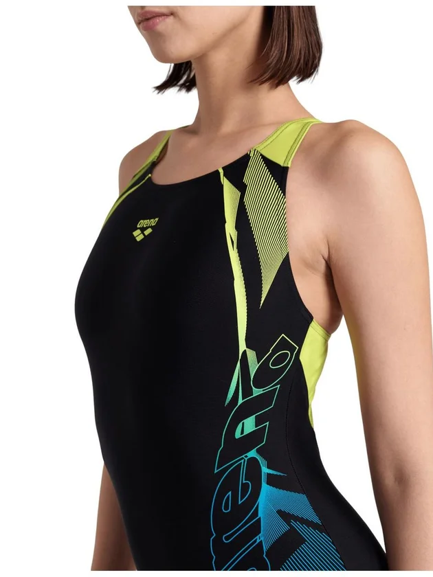 Gleam Swimsuit V Back