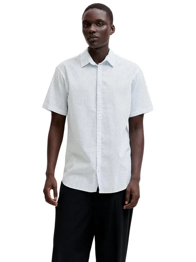 Jprblasummer Linen Blend Print S S