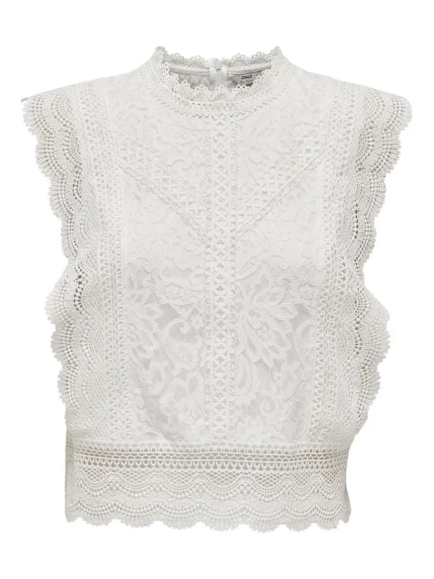 Onlkaro S L Lace Top Noos Wvn