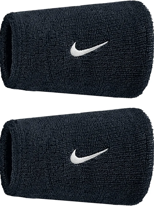 Swoosh Classic Doublewide Wristbands 2pk