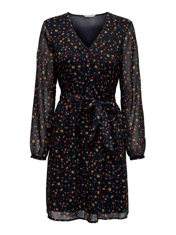 Valerie L S V Neck Dress Ptm
