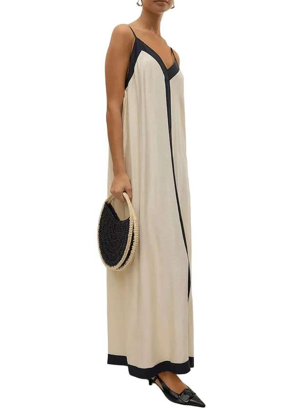 Denise Singlet Ankle Dress Wvn Btq Ga