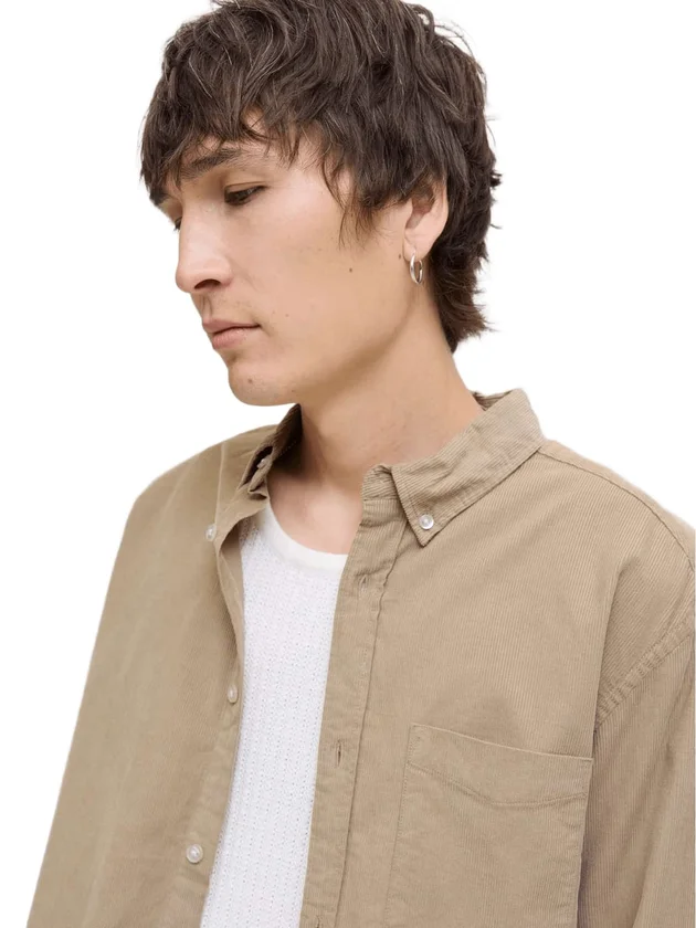 Classic Cord Shirt L S Sn