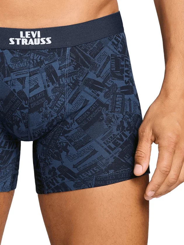 Newspaper AOP Boxer Brief 2P