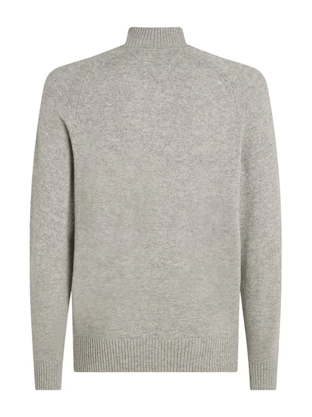 Lambswool Zip Mock