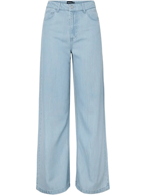 Pcsmidi Mw Wide Denim Jeans
