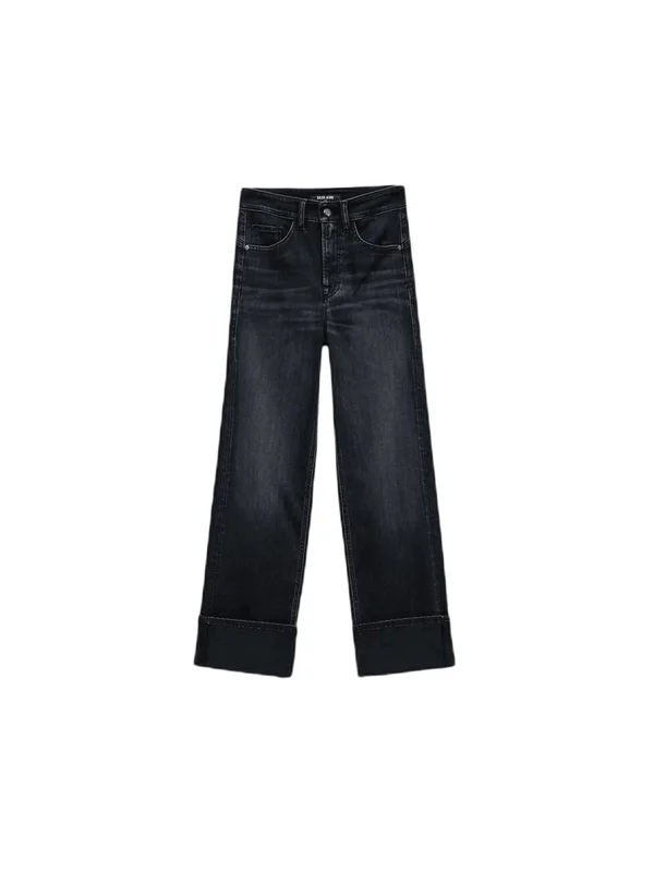 Faith Straight Black Denim