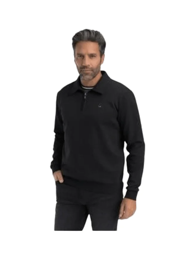 Classic Sweat Col Zip